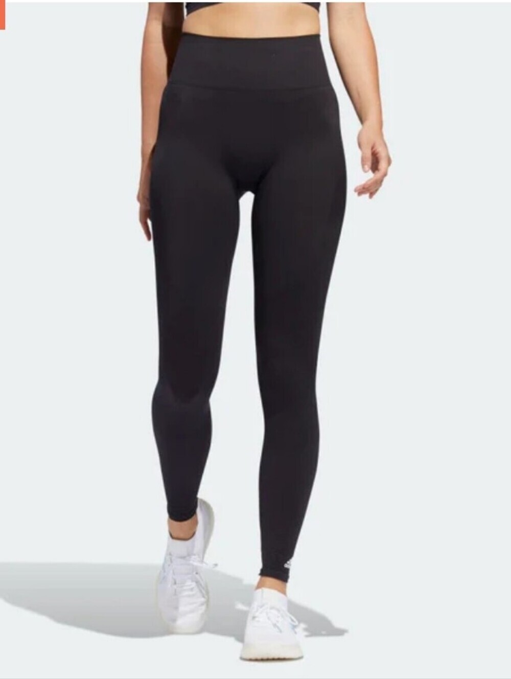 Adidas Seamless Leggings Black FJ7216 Size Medium